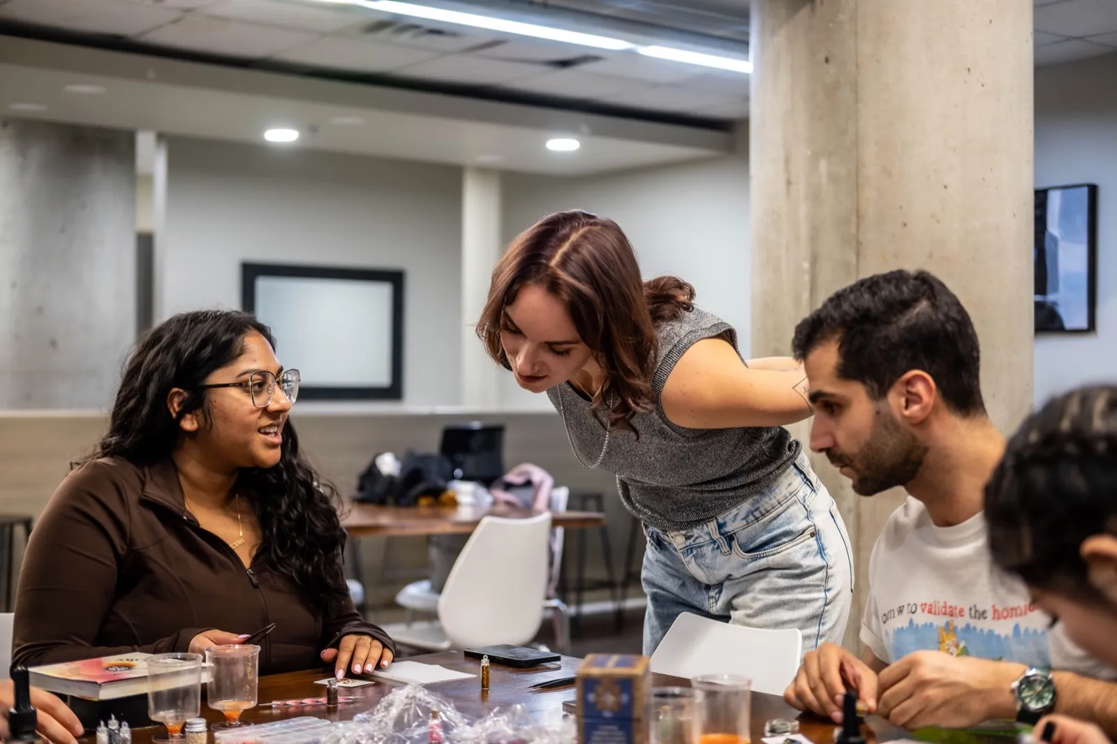 Collaborative meeting in a modern Toronto workplace